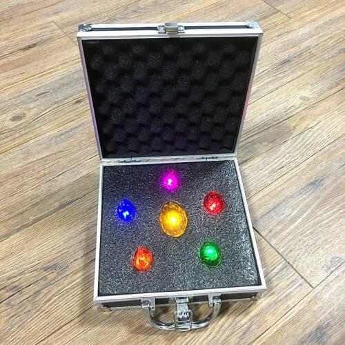 Infinity stones set Removable Luminous Gemstone Original Stone Set Exquisite Gift Box Collectors Edition AG2082