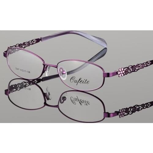 New Womens Full Frame Eyeglass Frame Eyeglass Frame Ultra Light Myopia Eyeglass Frame Fashion Simple Myopic Eyeglass Frame