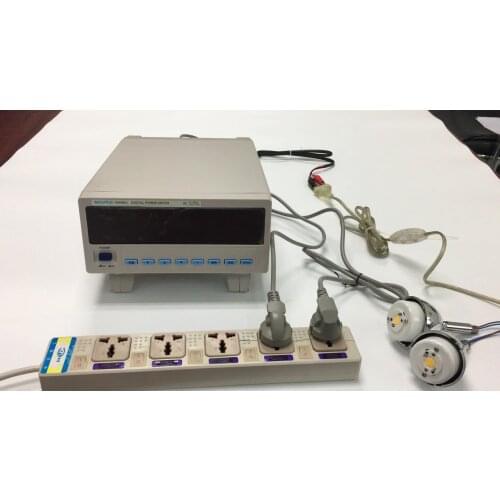 RS232 RS485 Communication Digital Watts Meter Factor Voltage Current Power Meter PM9812