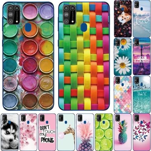 Silicon Shell Case For Samsung M31 Cases Full Protection TPU Back Cover On for Samsung Galaxy M31 M315F M 31 Bumper Phone Coque