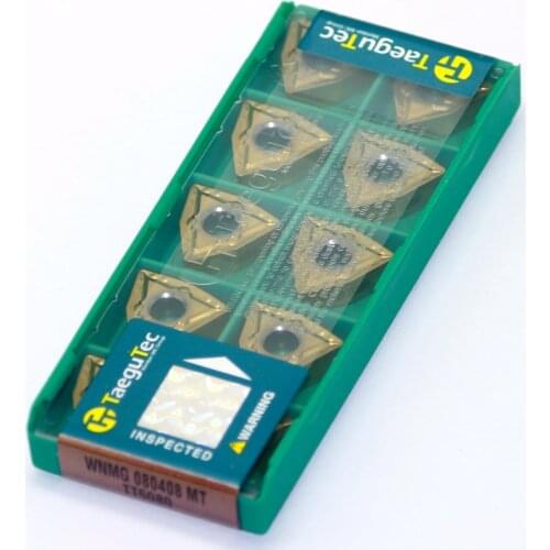WNMG080408 MT TT5080 10pcs/lot TaeguTec Turning Lathe Carbide Inserts