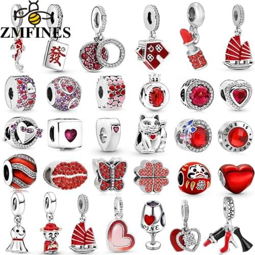 Красные браслеты ZMFINES China At AliExpress