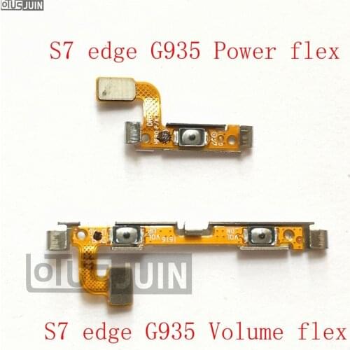 1PCS For Samsung Galaxy S7 edge G935 Power Volume Button Switch Connector Flex Cable