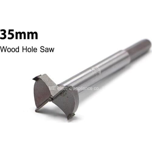 2Pc/lot 35mm 1.38" Wood Hole Saws Long Type 120mm Wood Drilling Accessories for Woodworking Wood Cutter Drilling Bit Tools