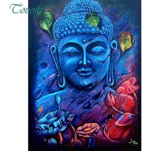 5Dspuare&round Diamond Painting Buddha Cross Stitch Embroidery Kits Diy Diamond Mosaic Picture of Rhinestones Hobby Craft Icon