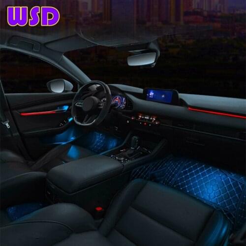 Automotive ambient light Suitable for Mazda XC30 LED decoration, door light guide, LED interior parts, original installation