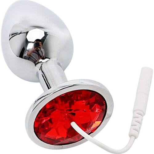 Electro Butt Plug Masturbation Sex Toys for Men Women Medical Themed Toys Electric Shock Anal Plug Therapy Massager