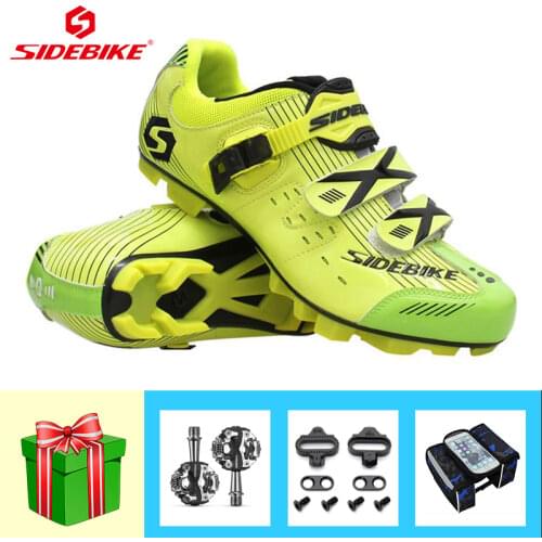 Zapatillas Ciclismo Cycling Sneakers Wear-resistant Breathable Non-slip Mountain Bike Shoes Add Pedals Riding Bicycle Footwear