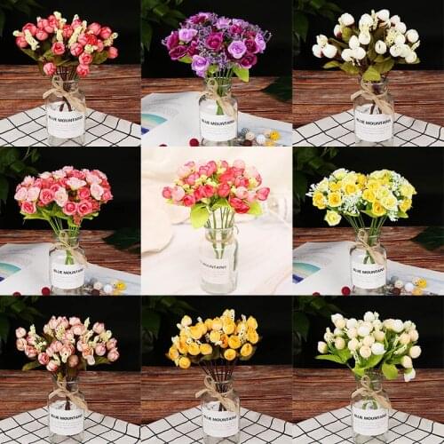 Hot selling 1pcs/simulation diamond rose wedding decoration simulation rose home decoration DIY