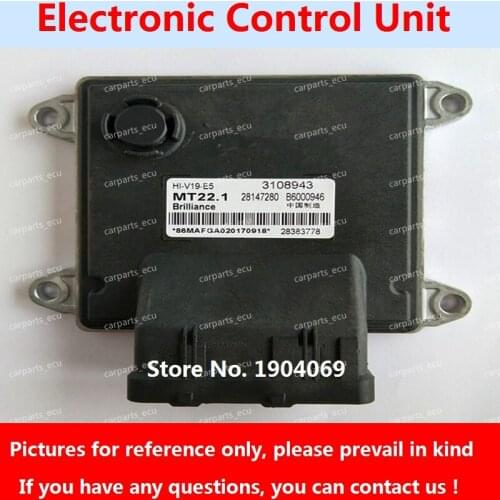 Engine Computer Board B6000946 28383778 3108943 28147280 MT22 ECU B6000952 3108944 28383771 28147280 For Jinbei HIACE Car