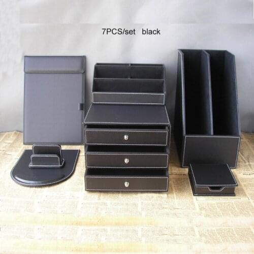 Multifonctional desk stationery organizer pen pencil holder Document tray drawer organizer office stationery filing cabinet