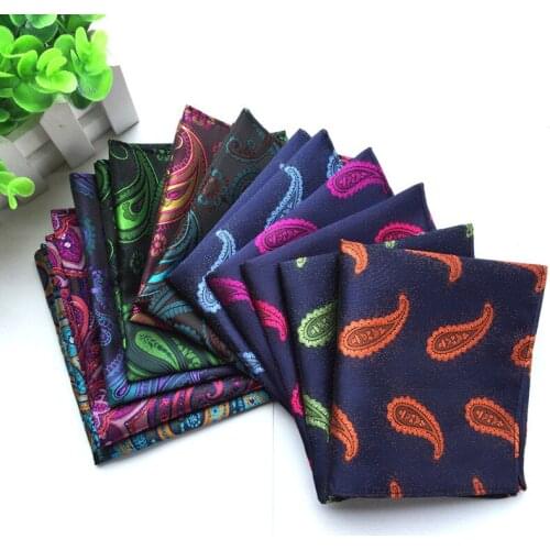 Fashion Design Pocket Square For Man With Polyester silk Material Stylish Suit for for Business Party