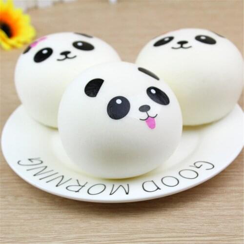 Cartoon Cute Cake Squishy Slow Rising Cream Scented Valentines Day Gift Toy Stress Ball Squeeze Mochi Rising Toys Kawaii Panda