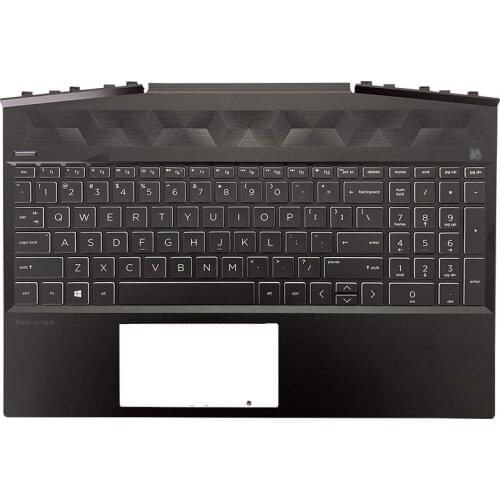 NEW Laptop For HP Pavilion 15-DK Series L56915-001 Silver L57593-001 LCD Back Cover/Front Bezel/Hinges/Palmrest/Bottom Case