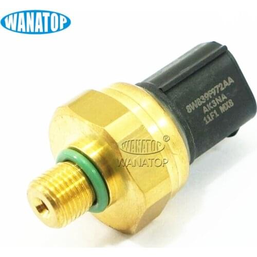 New Exhaust Fuel Pressure Sensor 8W839F972AA 8W83-9F972-AA A0045421618 For Edge Ecobootst Ford Volvo Land Rover