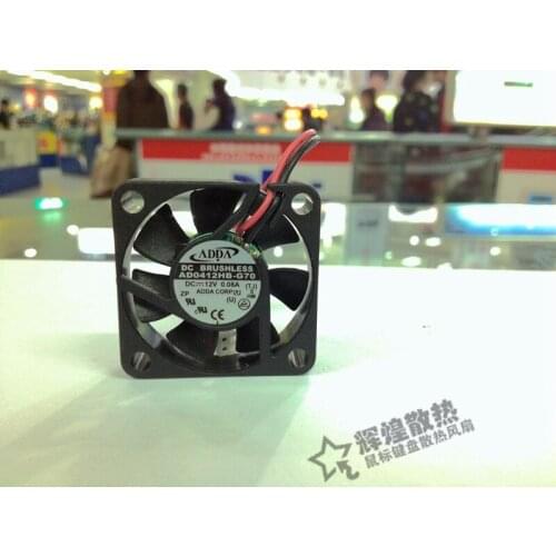 NEW ADDA AB0412HB-G70 4010 12V 0.08A switch cooling fan