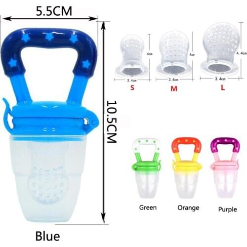 Silicone infant nipple baby fruit vegetables food chew pacifier nibbler fruit nipple pacilier chew fruit teether 1pc food safety