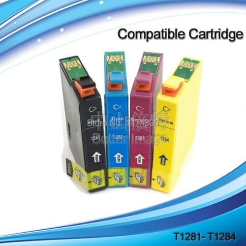 XIMO Free shipping 10pcs T1321-T1324 T1321 T1322 T1323 T1324 compatible ink cartridge For EPSON T22 TX120 TX130 Printers