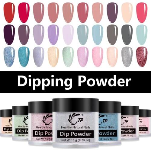 10g Dip Dipping Nail Powder Matte Effect Glitter Pigment Natural Dry Chrome Gel Nail Art Decoration No Need Lamp Fine