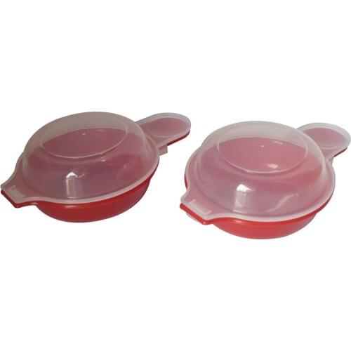 2Pcs/Set Easily Eggwich Cooking Tool Microwave Cheese Eggs Cooker 1 Minute Fast Eggs Hamburg Omelet Maker Kitchen Cooking Tool