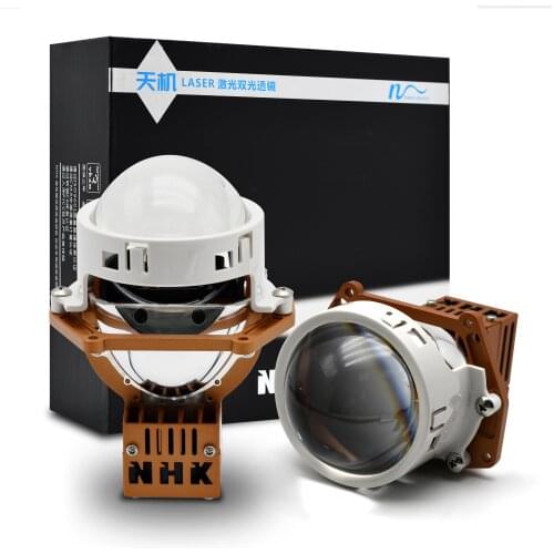 55W Laser Bi-led Lens 3.0 Hella 3R G5 LED Projector Headlight Lens 5000K Dual Reflector 9 Chips Car Lights Accessories Retrofit