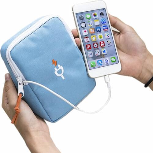 Travel Accessories Digital Bag Data Lines Power Bank Package Portable MultiFunction Headset Men Women Pouch Case Supplie Wallets