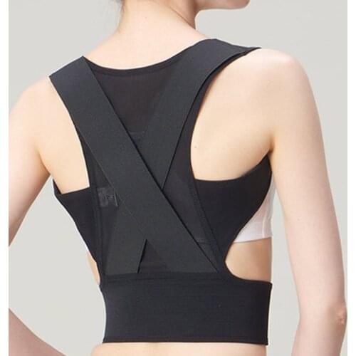 Kids Adults Posture Corrector Breathable Shoulder Hunchback Correction Brace Belt Strap NOV99