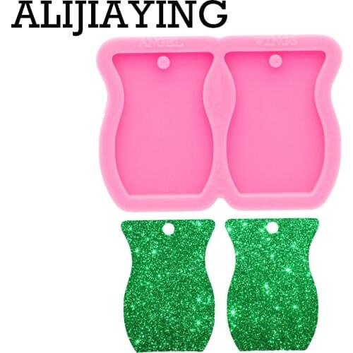 DY0784 Glossy Jar shape Resin Earring Mold , Epoxy Resin Molds, Silicone Mold To Make Crafts with Epoxy