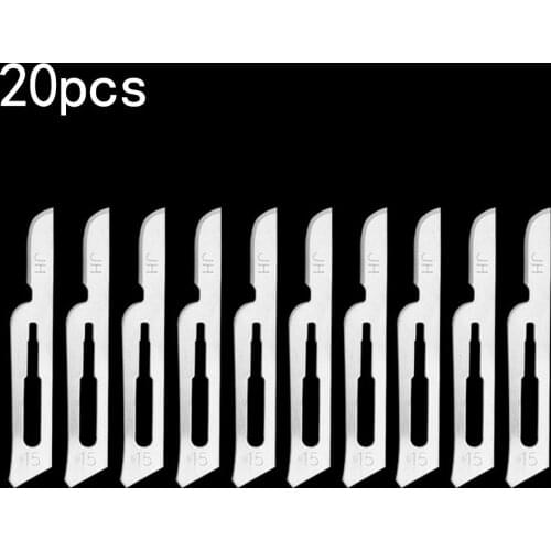 Set Blades Silver Tool Wood 20pcs Blades Carving Engraving Kit Scalpel