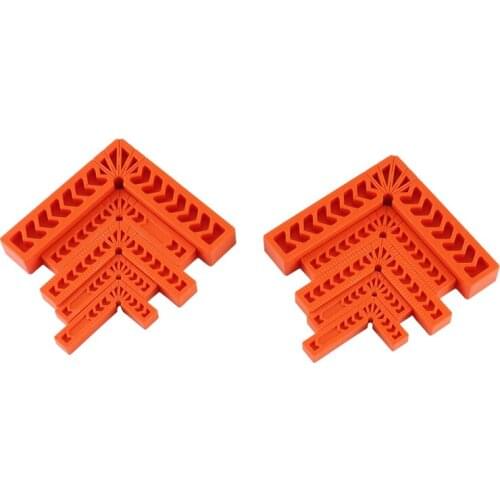 Positioning Squares, 10 PCS Right Angle Clamps, 90 Degree Corner Clamp, Woodworking Tools for Frames (3Inch 4Inch 6Inch)