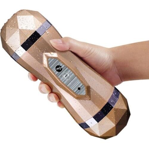 Sexy Toys Male Masturbator Vibrator Real Vagina for Men Silicone Toy,Deep Throat Pussy Mouth Double Sex Toys for Adult Suck Man