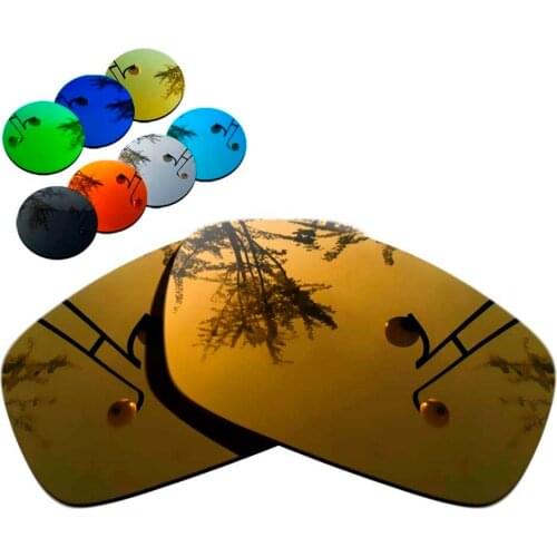 100% Precisely Cut Polarized Replacement Lenses for X Squared Sunglass Copper Mirrored Coating Color- Choices