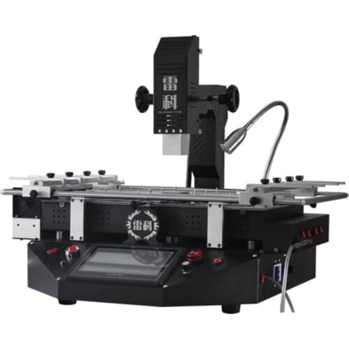 Hot Air BGA Rework Station LK-T6 Soldering Welding Machine 3 Temperature Heating Zones with Vacuum Suction Pen XBOX-360 Repair