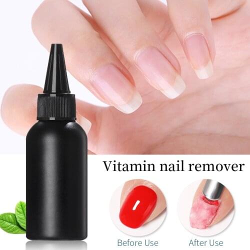 BORN PRETTY Vitamin Nail Gel Polish Remover Transparent Nonirritating Cleaner Nail Glue For Acrylic Nails Art Tool Manicure