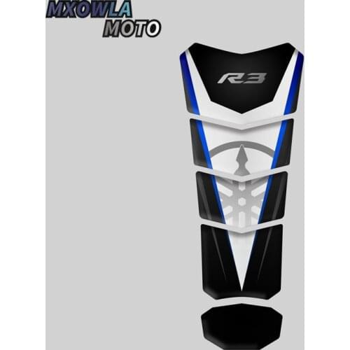 1 SET For YZF R3 R25 2015 2016 YZFR3 YZFR25 Protector Anti slip Tank Pad Sticker Gas Knee Grip Traction Side 3M Decal