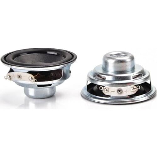 2pcs 52mm 4Ω 4ohm 3W full-range speaker loudspeaker Bluetooth Audio Round Part