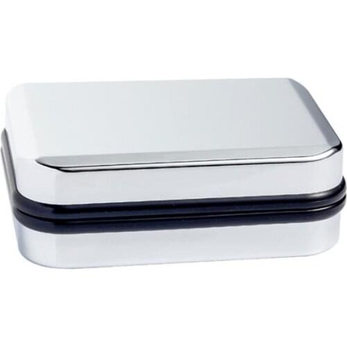 24pcs/lot Quality Silver Plating Cufflinks Box 85x65x30mm Jewelry Boxes Cuff Links Storage Holder Gift Boxes Wholesale