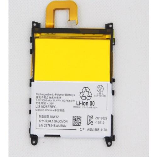 5pcs/lot 3000mAh LIS1525ERPC Battery For Sony Xperia Z1 L39H L39T L39U C6902 C6903 C6916 C6943 D5503 Rechargeable Battery