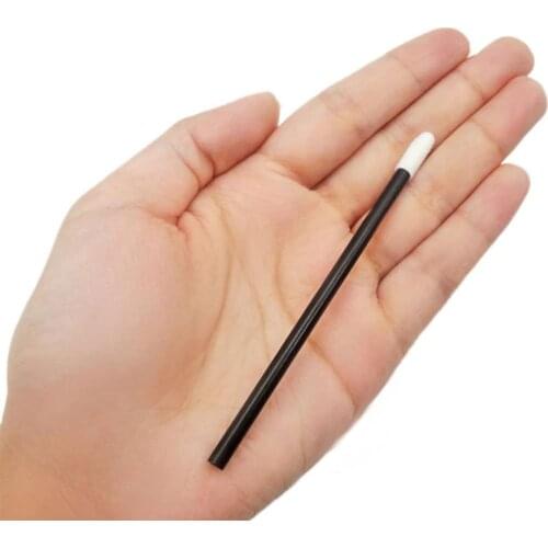 50pcs New Disposable Cosmetic Lip Brush Lipstick Lip Makeup Pen Wands Gloss Brushes Applicator Tools Glossy Cleaner Eyeshad T1W4