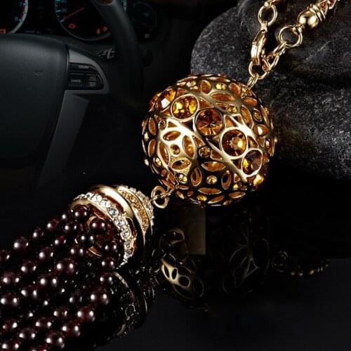 Car Pendant Vehicle interior decoration Car mounted ornaments Pendant Pendant Rearview mirror Pendant High-end jewelry