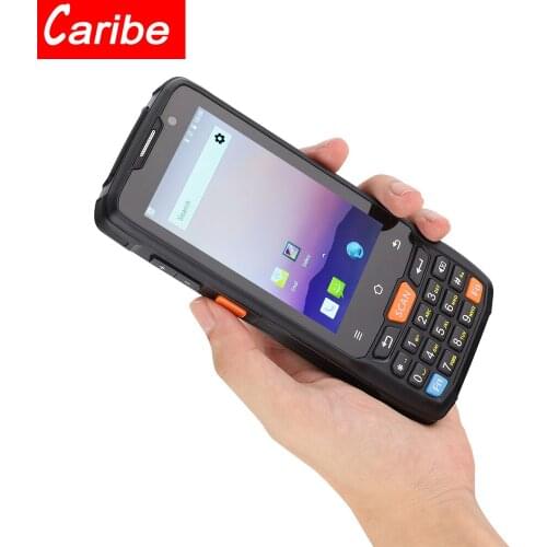 CARIBE NEW PL-40L Handheld Terminal PDA Android 8.1 Barcode 1D 2D QR code Scanner WiFi 4G Bluetooth GPS Rugged NFC Reader
