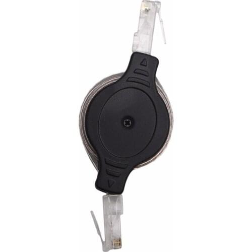 Factory wholesaler 100pcs Ethernet Network Cable 1.5M 5FT Retractable RJ45 LAN Ethernet Internet Network Cable Cord For Computer