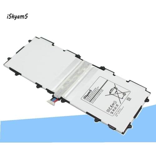 ISkyamS 10pcs/lot 6800mAh T4500E / T4500C Replacement Battery For Samsung Galaxy Tab Tablet 3 10.1 P5200 P5210 P5220 P5213