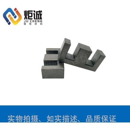 Magnetic Core EE55A (EE17) One Pair of Two Manganese Zinc Ferrite High Power High Frequency Transformer PC40