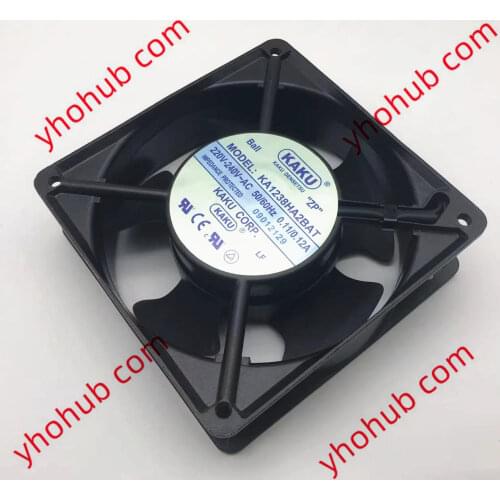 KAKU KA1238HA2BAT AC 220V-240V 0.11/0.12A Server Cooling Fan