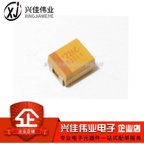 Original 20pcs/ 3528B 16V 22UF ±10% TAJB226K016RNJ 1210 Tantalum Capacitor