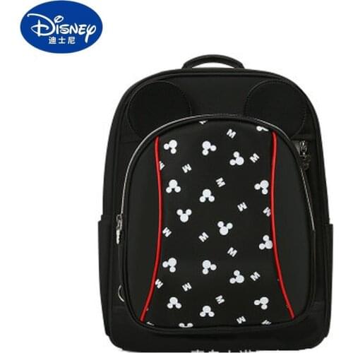Disney Mickey Diaper Bag Fashion Mummy Bag Backpack Multifunctional Backpack Waterproof Baby Bottle Insulation Practical Tote