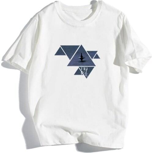 2019 new women t-shirt summer loose personality Korean version of the trend of simple half-sleeved bottoming shirt short sleeve