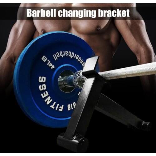 1PC Deadlifting Barbell Jack Row Plate Post Insert Rack For Loading & Unloading Weight Plates Home Gym Equipment