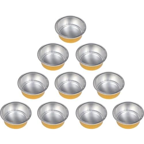 10 Pieces Aluminium Foil Wax Pellets Melting Bowl Hair Remover Wax Pot